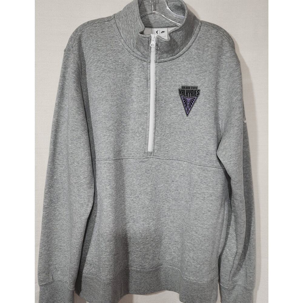 Golden state Valkyrie Nike 1/2 zip fleece women's Large NWT